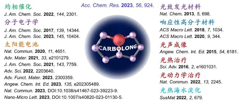 碳龙配合物性能与应用研究成果